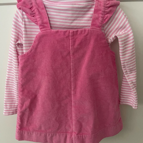 Beaufort Bonnet Company Julia Jumper Hot Pink Corduroy Girls - Picture 3 of 3